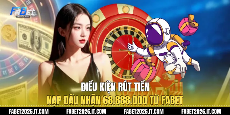 Điều kiện rút tiền nạp đầu nhận 68.888.000 từ Fabet