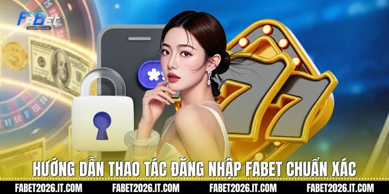 Hướng dẫn thao tác đăng nhập Fabet chuẩn xác