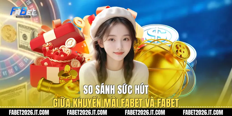 So sánh sức hút giữa Khuyến Mãi Fabet và Fabet